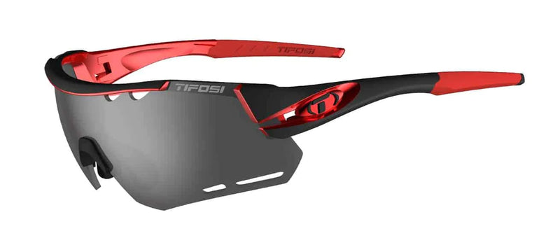 Tifosi Alliant, Black/Red Interchangeable Sunglasses