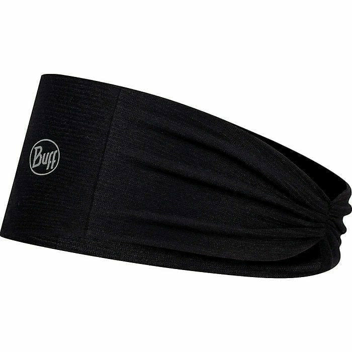 Buff Coolnet UV+ Tapered Headband, Black, One Size - The Tri Source