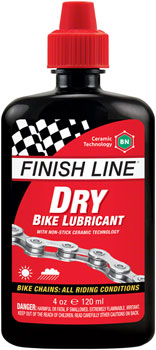 Finish Line Dry Lube with Ceramic Technology - 4oz Drip - The Tri Source