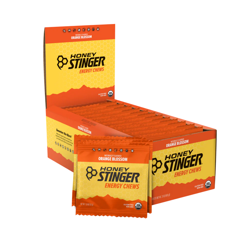 Honey Stinger Organic Energy Chews Orange Blossom - The Tri Source