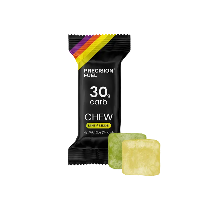 Precision Fuel 30 Energy Chew Mint and Lemon, Singles - The Tri Source