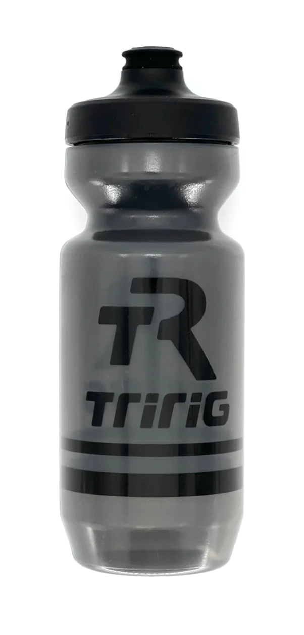 TriRig Smoke Grey Water Bottle, 22oz - The Tri Source