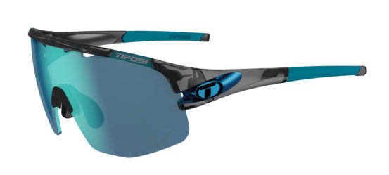 Tifosi Sledge Lite, Crystal Smoke Interchangeable Lens Sunglasses - The Tri Source