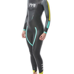 Used Women's TYR Cat 2 Sleeved Wetsuit - The Tri Source