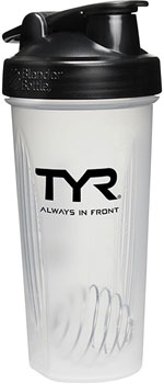 TYR Blender Water Bottle, Clear, 28oz - The Tri Source