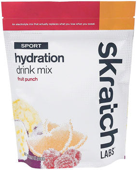 Skratch Labs Sport Hydration Drink Mix, Fruit Punch, 20 Servings - The Tri Source
