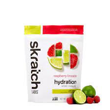 Skratch Labs Sport Hydration Drink Mix, Raspberry Limeade, 50mg Caffeine, 20 Servings - The Tri Source